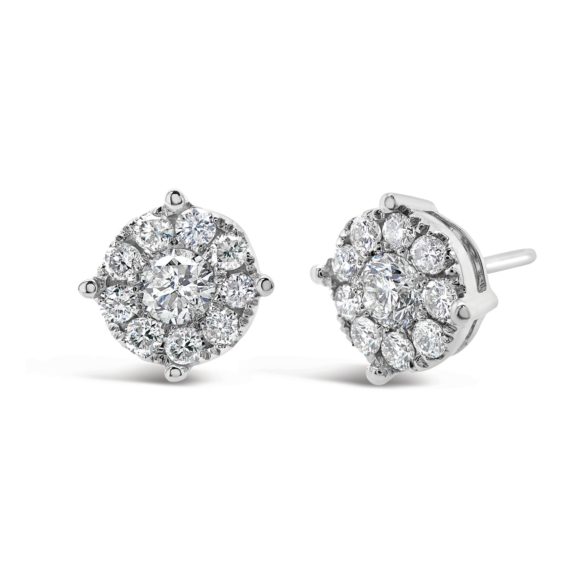 EARRINGS JL-F00 WHITE switch out the blu