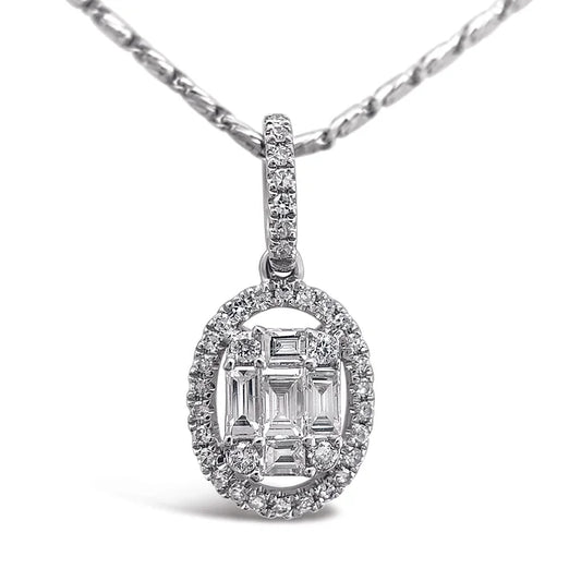 14k Diamond Pendant