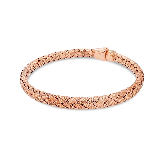 14k Gold Buck Wheat Bangle